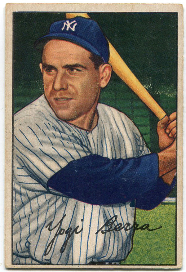 Yogi Berra 1952 Bowman Card #1