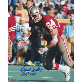 Dave Wilcox Autographed 8x10 Photo