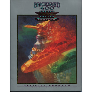 Indianapolis Motor Speedway Brickyard 400 Official Program 1995