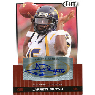 Jarrett Brown Autographed 2010 Sage Card