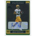 Greg Jennings Autographed 2006 Topps Chrome Rookie Card