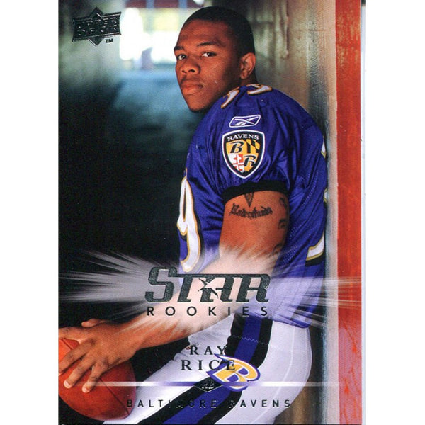 Ray Rice Unsigned 2008 Upper Deck Rookie Card