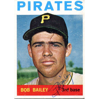 Bob Bailey Autographed 1964 Topps Card