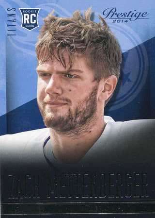 Zach Mettenberger Unsigned 2014 Panini Prestige Rookie Card