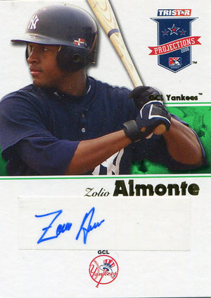 Zolio Almonte Autographed 2008 Tristar Card