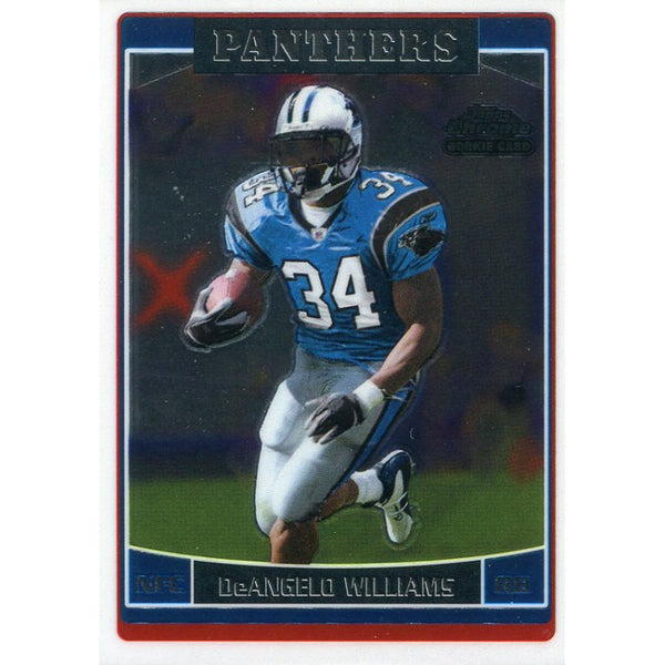 DeAngelo Williams Unsigned 2006 Topps Chrome Rookie Card