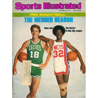 Dave Cowan & Julius Erving October 25 1976 Sports Illustrated Magazine